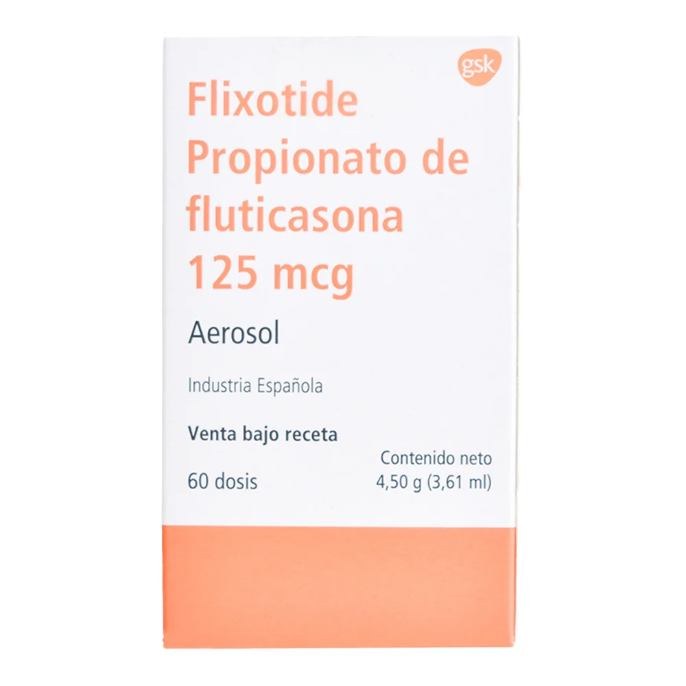 Flixotide 125 mg Aerosol 60 Dosis