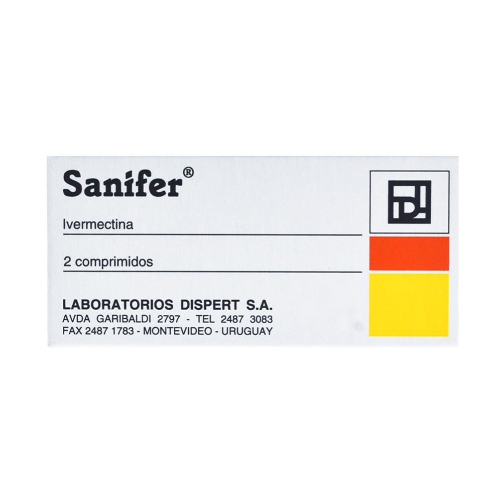 Sanifer 6 mg 2 Comprimidos