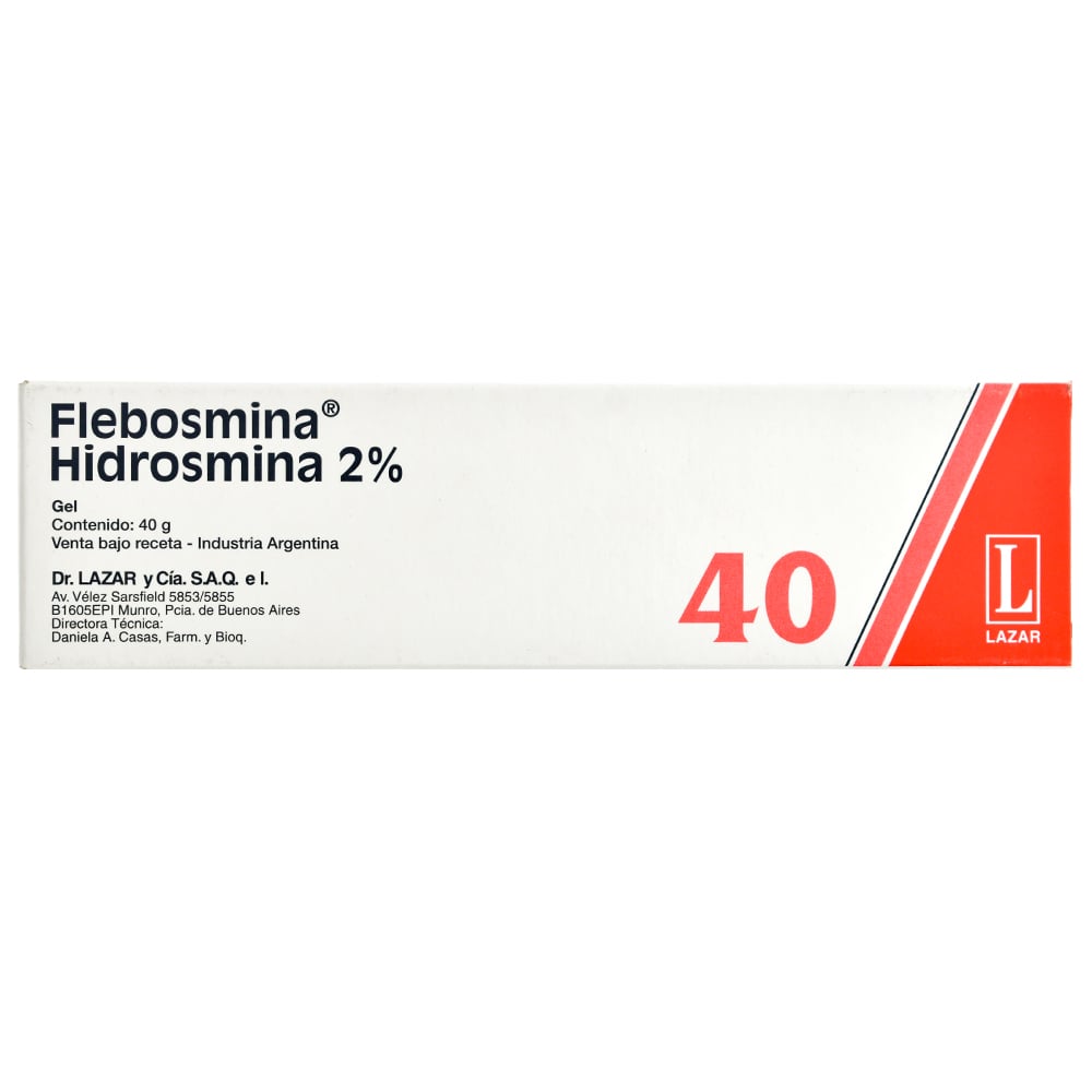 Flebosmina Gel 2% 40 g