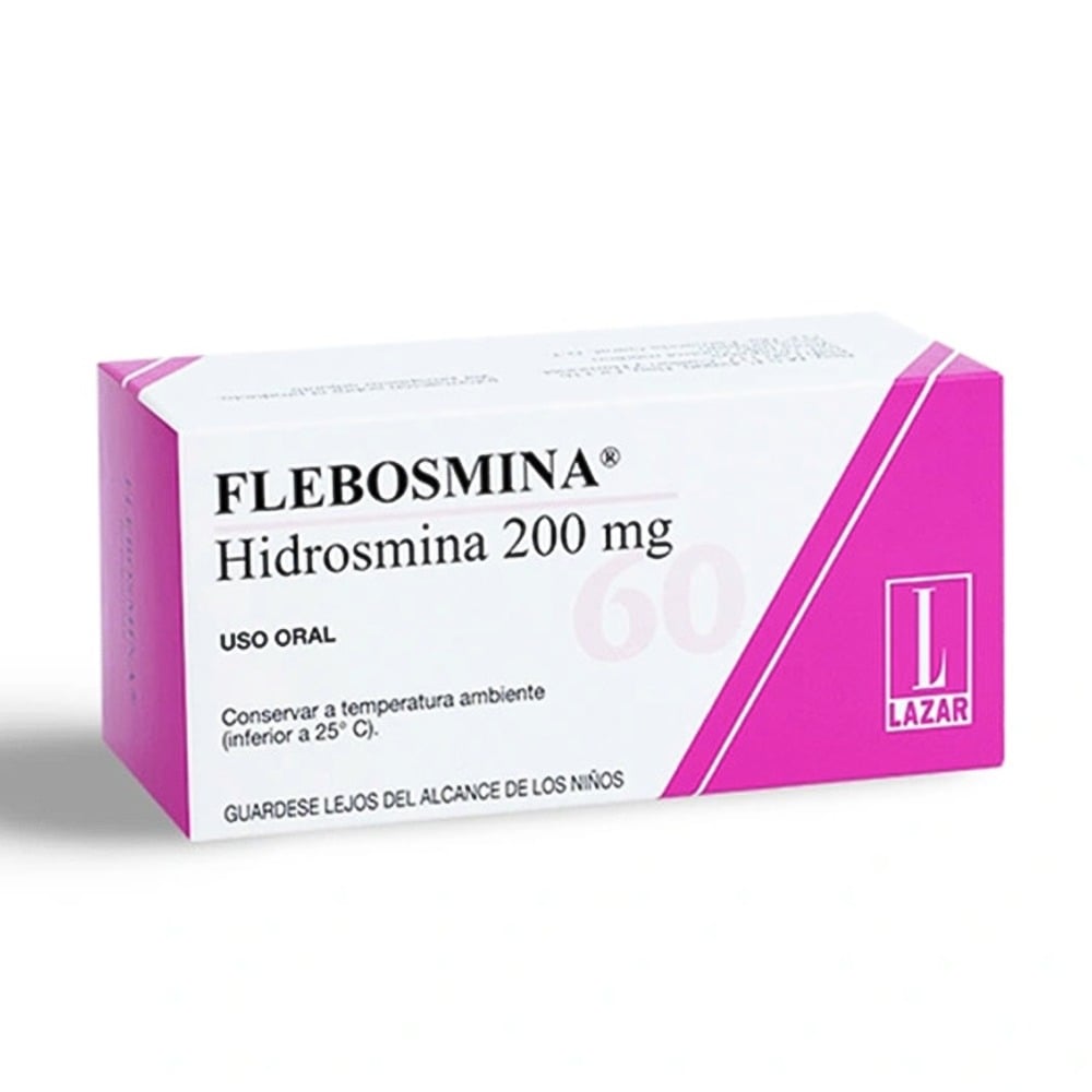 Flebosmina 200 mg 60 Cápsulas