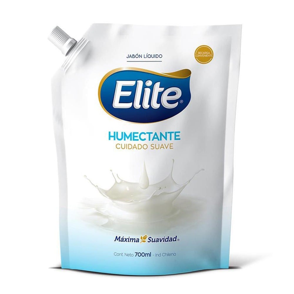 Jabón Líquido Elite Humectante para Manos Refill 700 ml 
