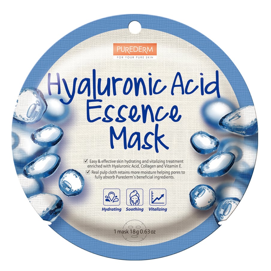 Mascarilla Facial Purederm Hyaluronic Acid Essence 1 Unidad