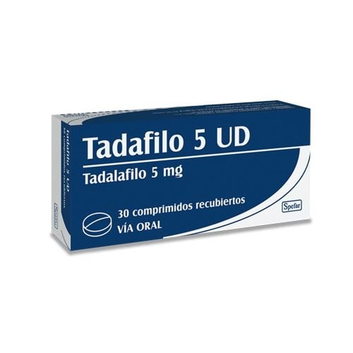 Tadafilo 5 UD 30 Comprimidos Recubiertos