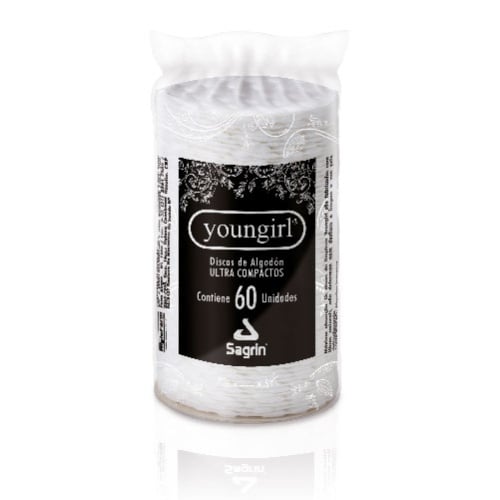 Discos de Algodón Youngirl 60 Unidades
