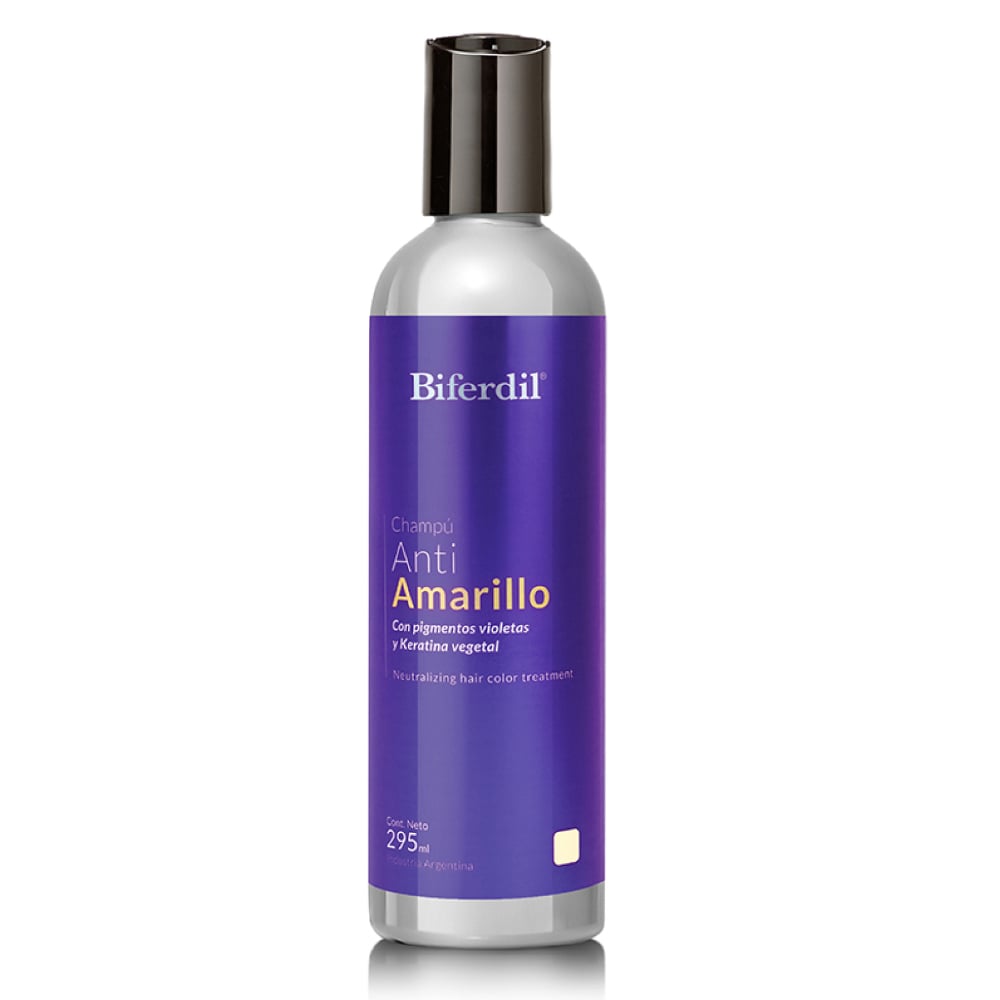 Shampoo Biferdil Antiamarillo 295 ml