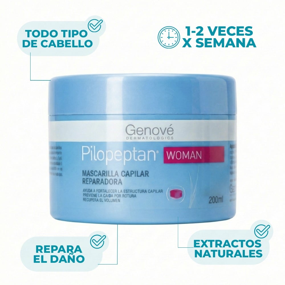 Mascarilla Capilar Pilopeptan Woman 200 ml