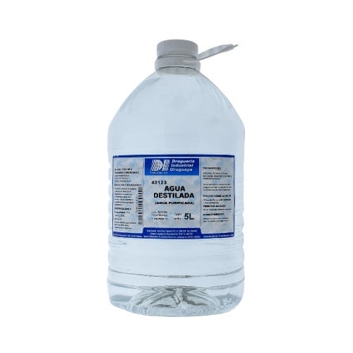 Agua Destilada DIU 5 l