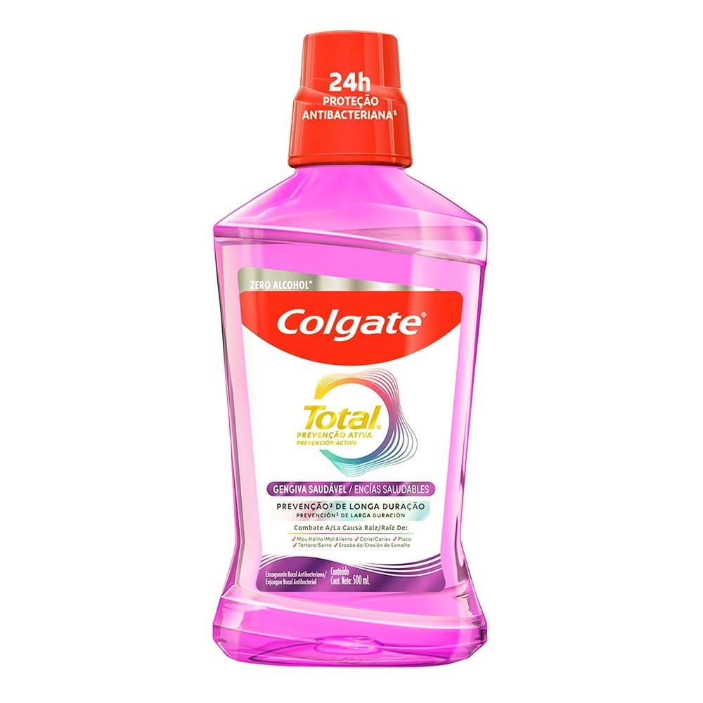Enjuague Bucal Colgate Total Encías Saludables 500 ml