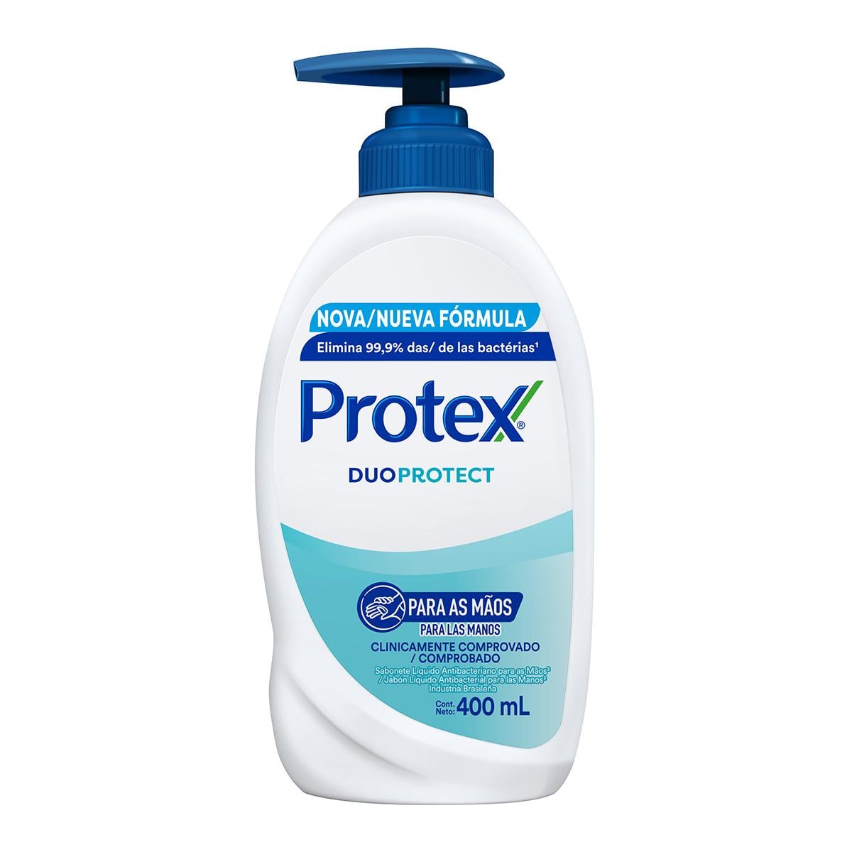 Jabón Líquido Protex Duo Protect para Manos 400 ml