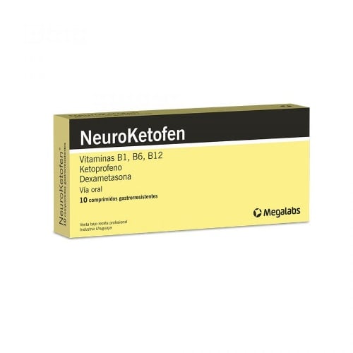 NEUROKETOFEN 10 COMPRIMIDOS