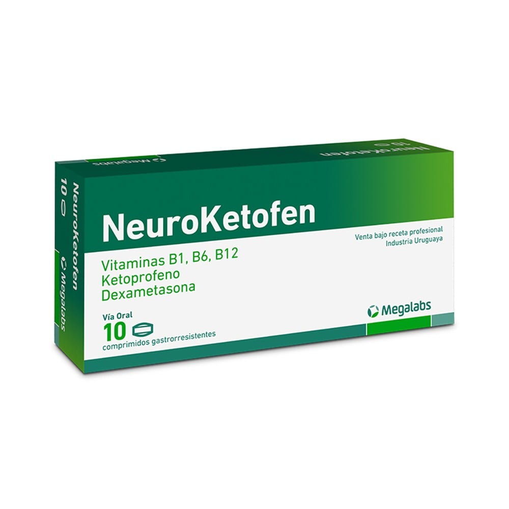 NEUROKETOFEN 10 COMPRIMIDOS