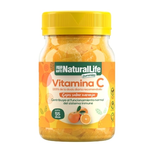 Vitamina C Natural Life Gummy 55 Gummies