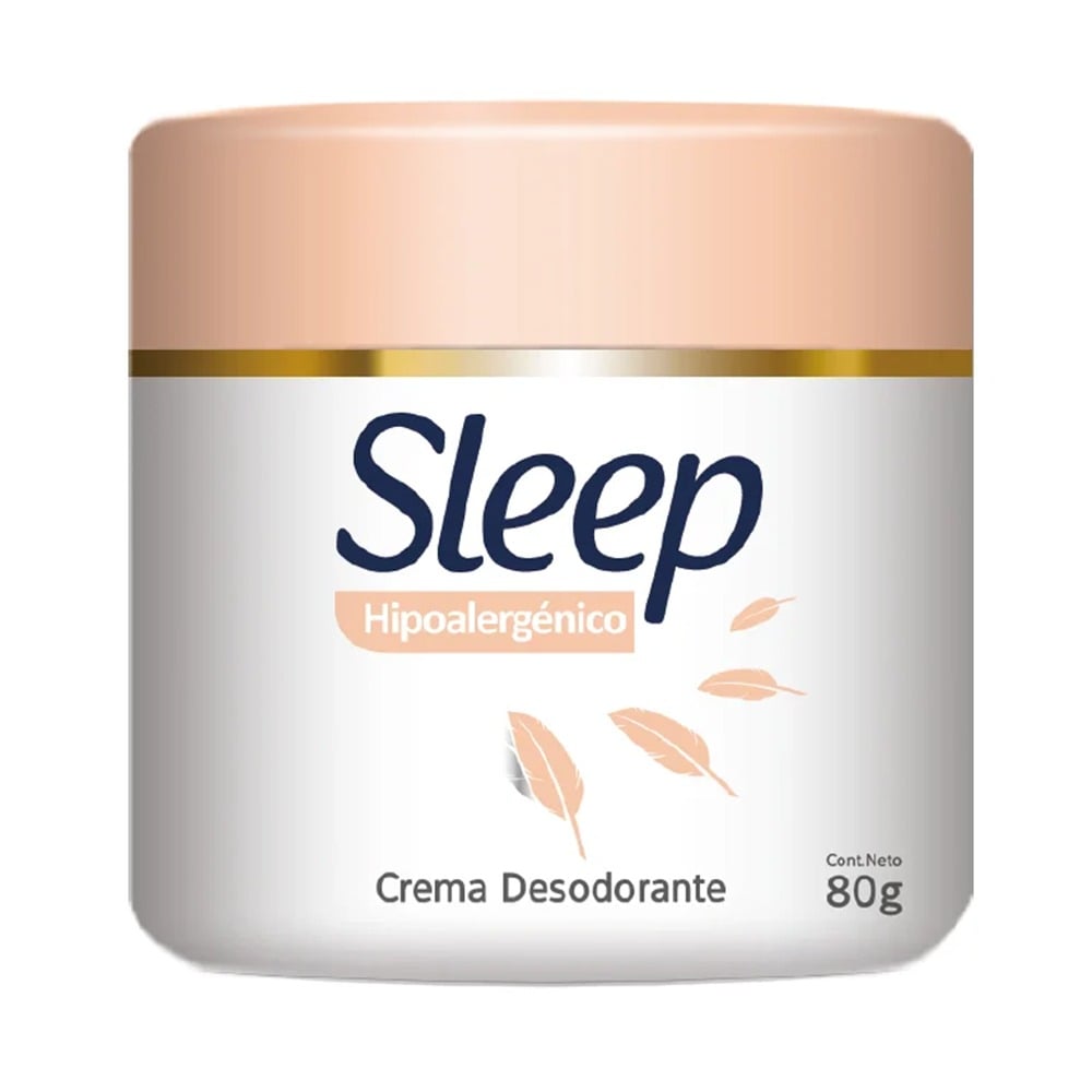 Antitranspirante en Crema Sleep Woman Hipoalergénico 80 g