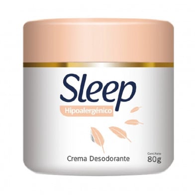 Antitranspirante en Crema Sleep Woman Hipoalergénico 80 g
