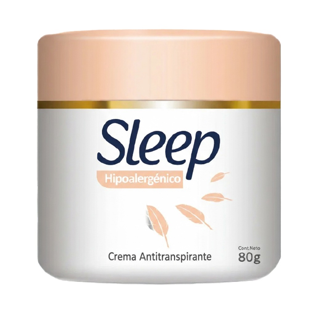 Antitranspirante en Crema Sleep Woman Hipoalergénico 80 g