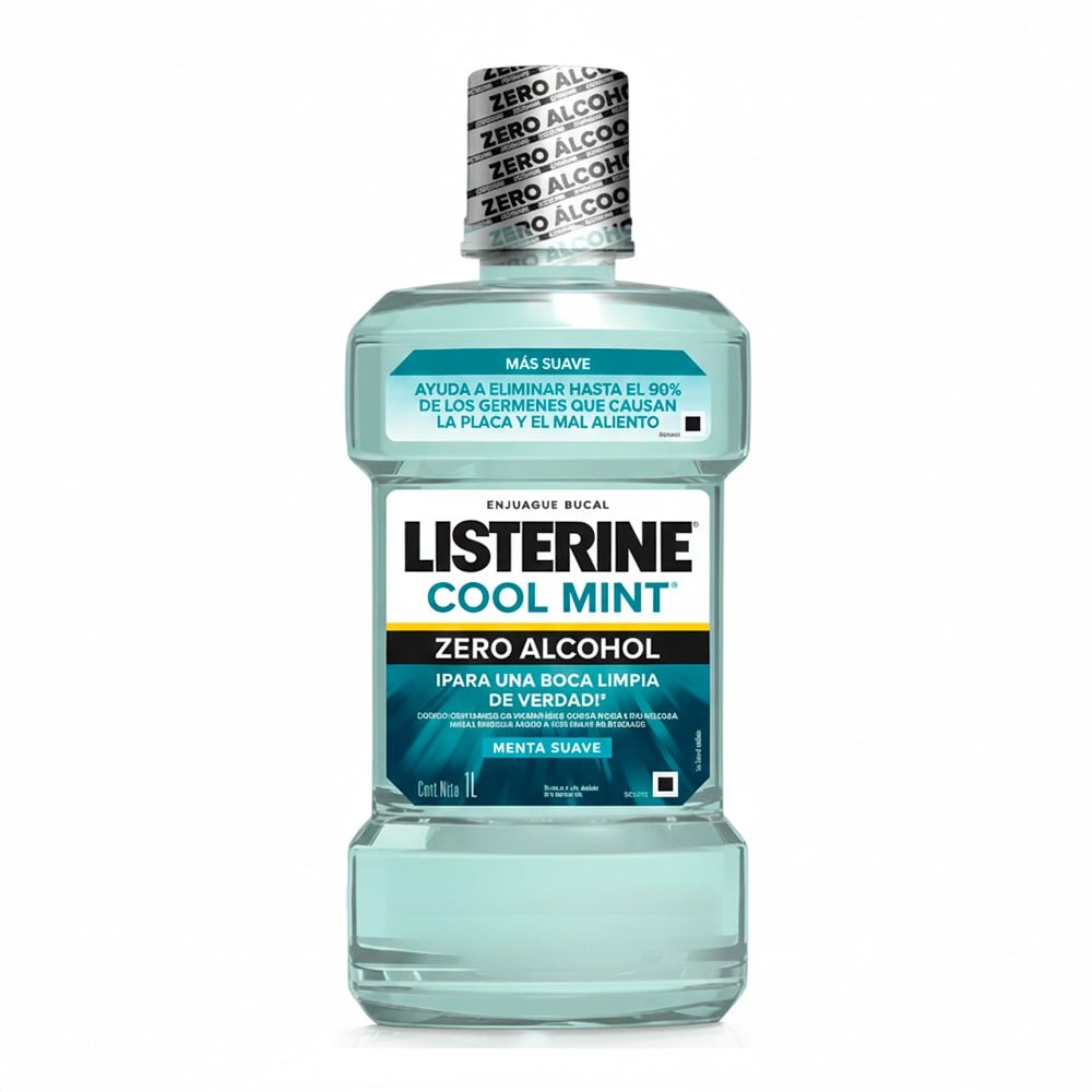 Enjuague Bucal Listerine Zero Menta Suave 1 l