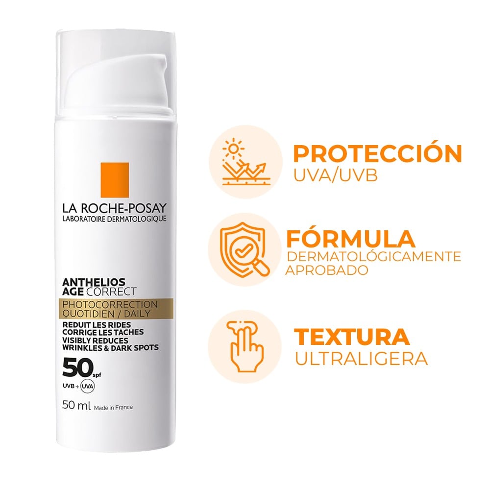 Protector Solar La Roche Posay Anthelios UV Daily Antiedad FPS50 50 ml
