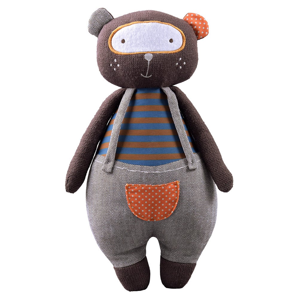 Oso Tejido Chocolate Storki 40 cm