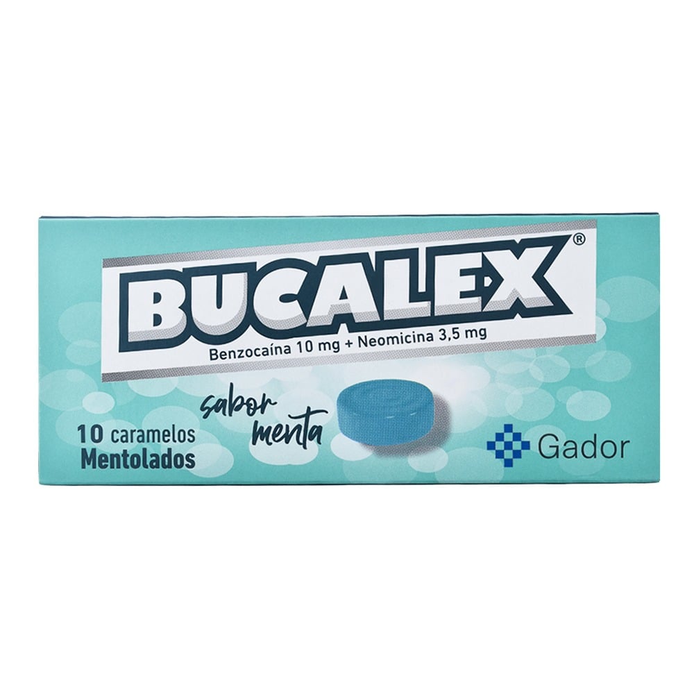 Bucalex 3.5 mg/10 mg 10 Comprimidos