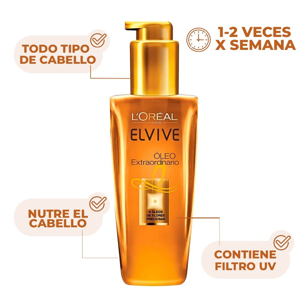 Tratamiento Elvive Óleo Extraordinario 100 ml