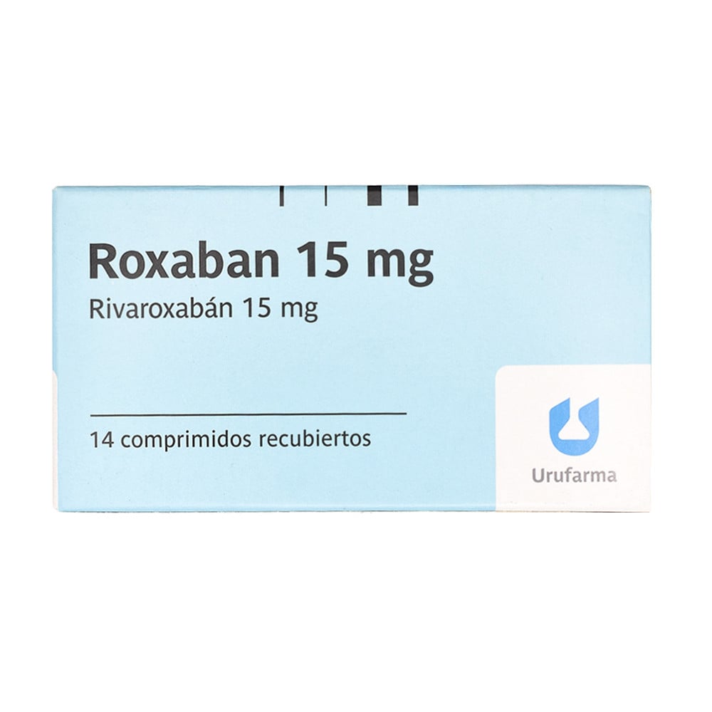 Roxaban 15 mg 14 Comprimidos Recubiertos