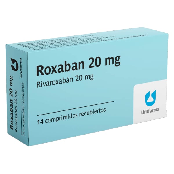 Roxaban 20 mg 14 Comprimidos Recubiertos