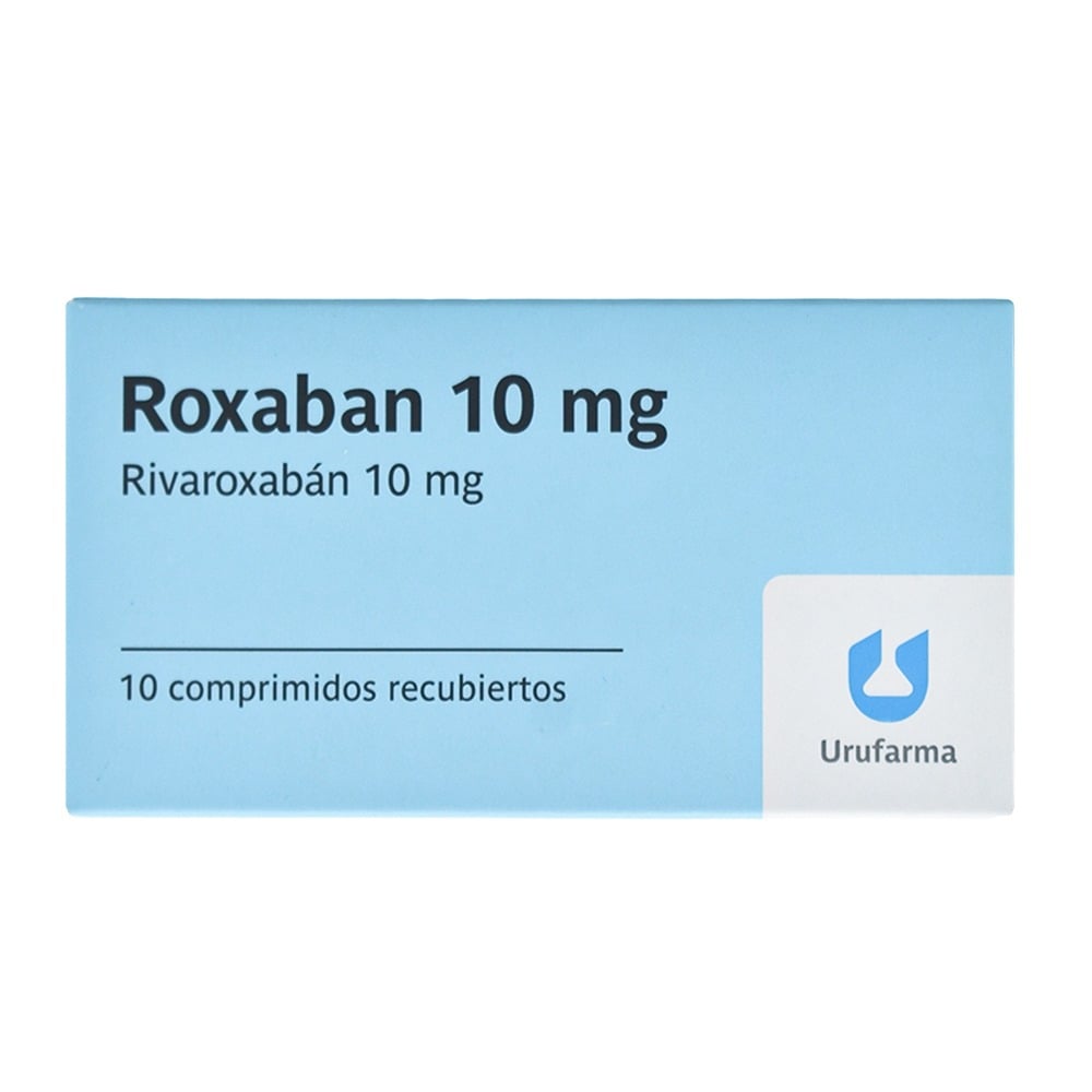 Roxaban 10 mg 10 Comprimidos
