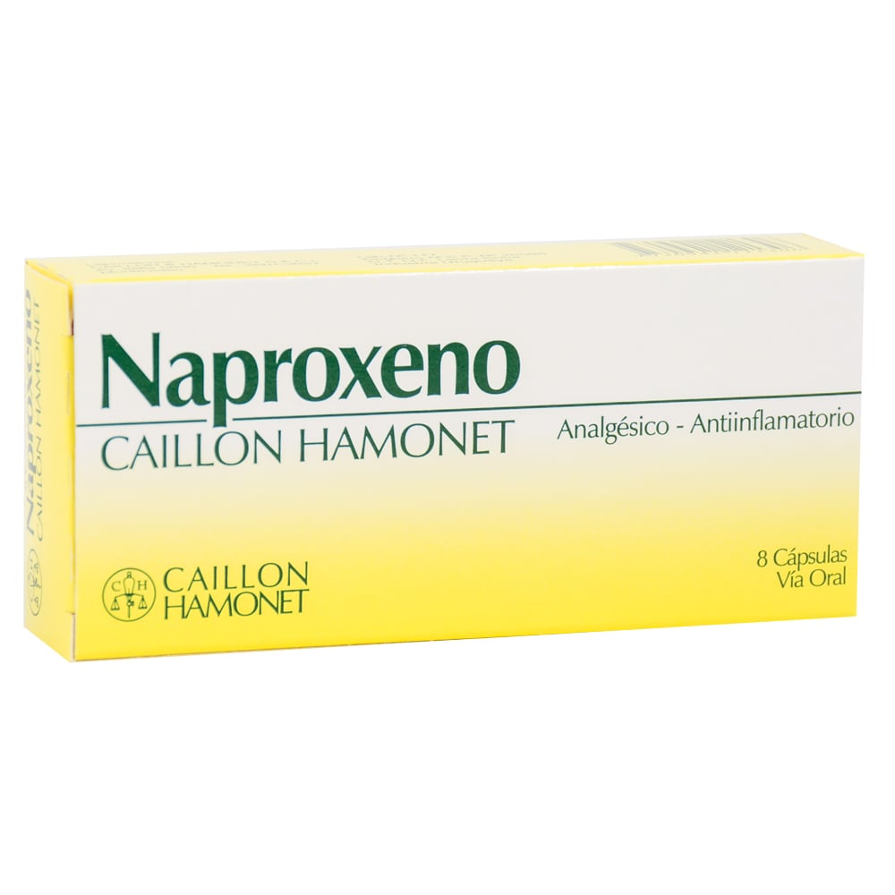 Naproxeno 8 Cápsulas