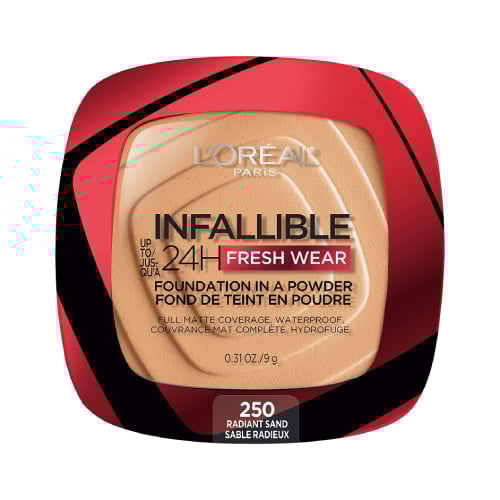 Polvo Compacto L'Oréal Paris Infallible 24h N°250 Radiant Sand