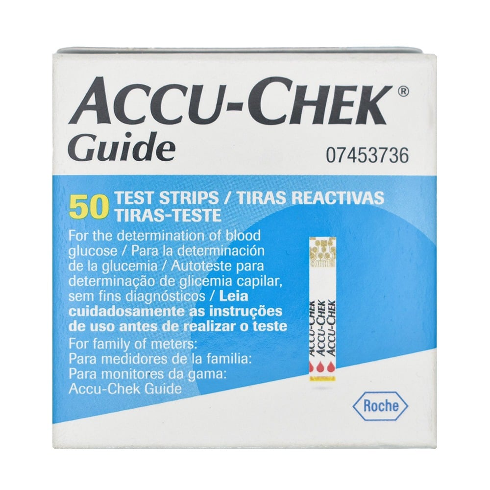 Tiras Accu-Chek Guide 50 Unidades