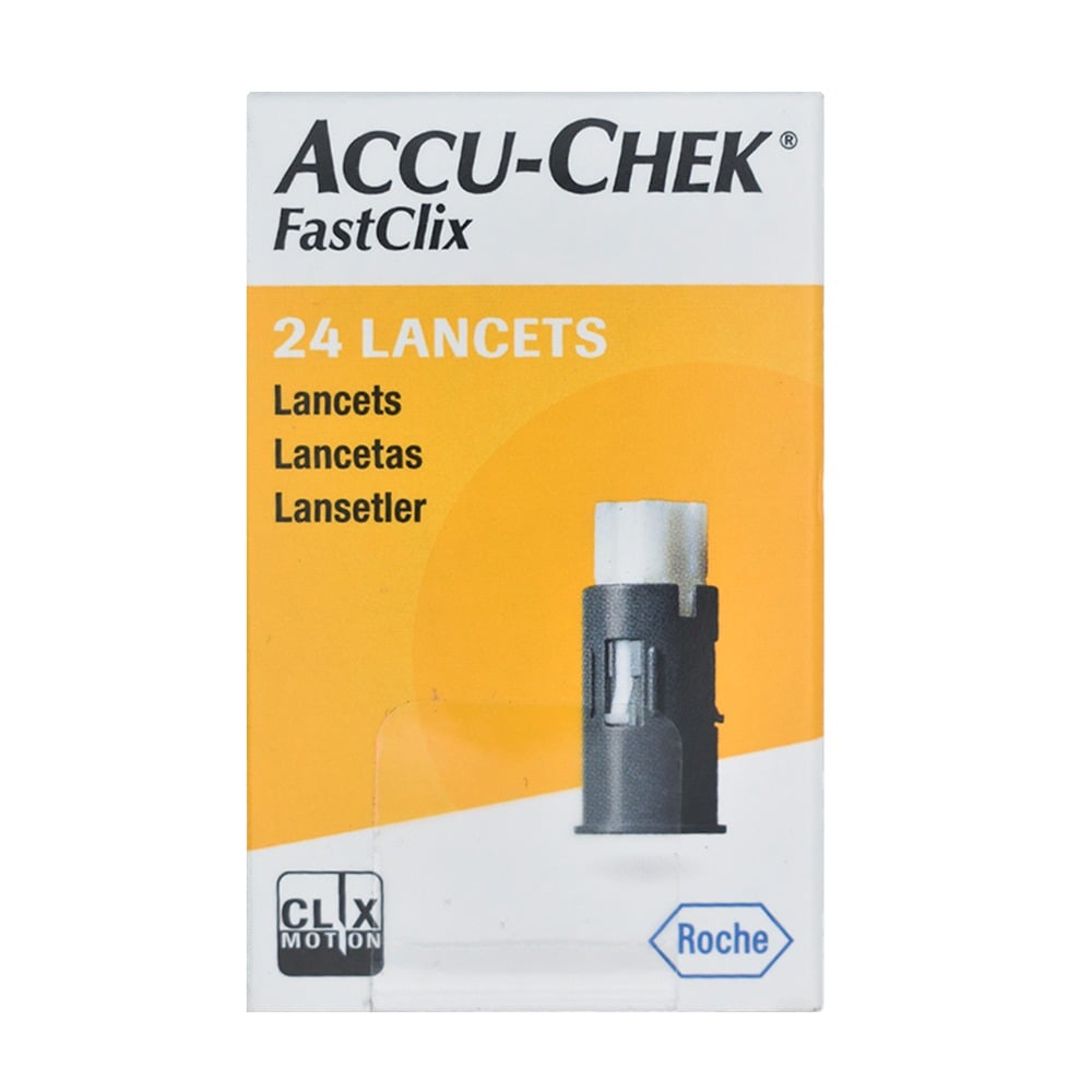 Lancetas Accu-Chek Fastclix 24 Unidades
