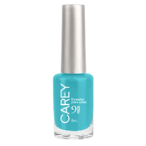 Esmalte Carey 9 Free N°143 Turquesa Cremoso 9 ml