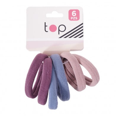 Gomitas de Pelo Top 6 Unidades Colores Surtidos