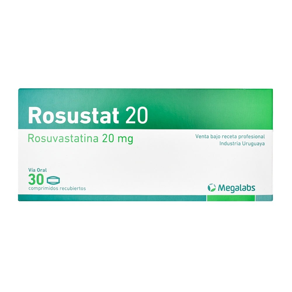 Rosustat 20 mg 30 Comprimidos Recubiertos