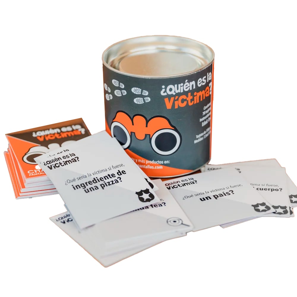 Juego Chau Pantallas ¿Quién es la Victima?  