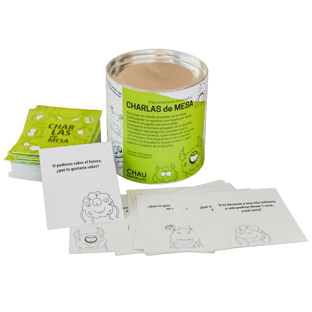 Juego Chau Pantallas Charlas de Mesa