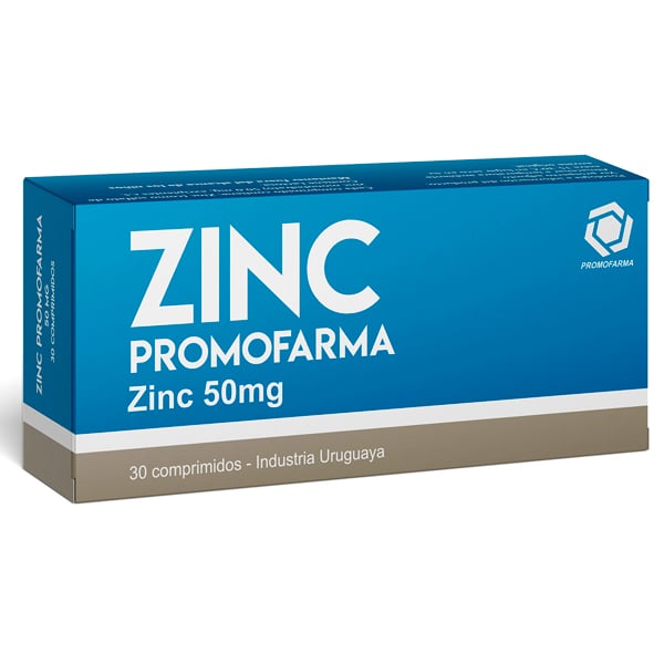 Zinc Promofarma 30 Comprimidos