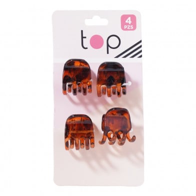 Pinzas para el Pelo Top Pequeñas 4 Unidades