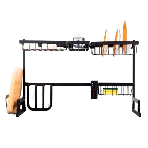 Escurridor de Platos para Pileta Negro