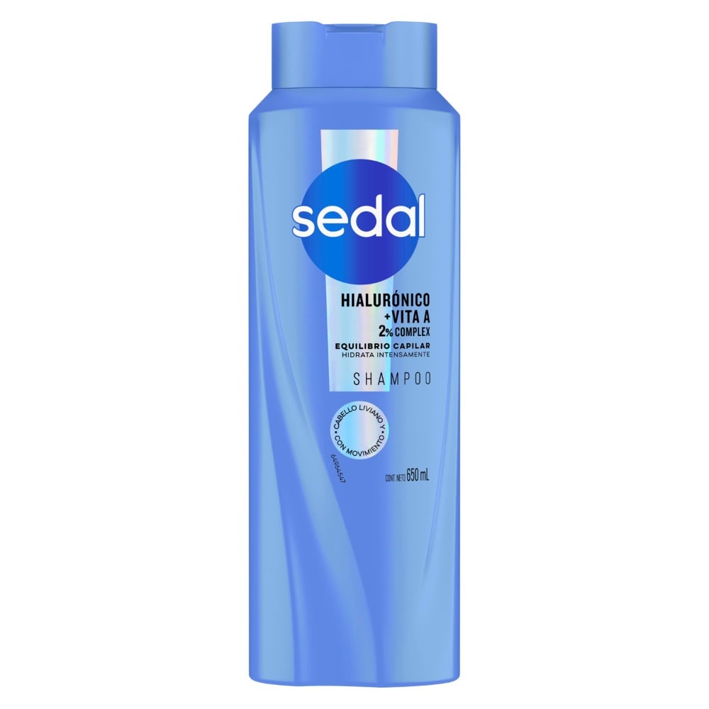 Shampoo Sedal Hialurónico + Vitamina A 650 ml