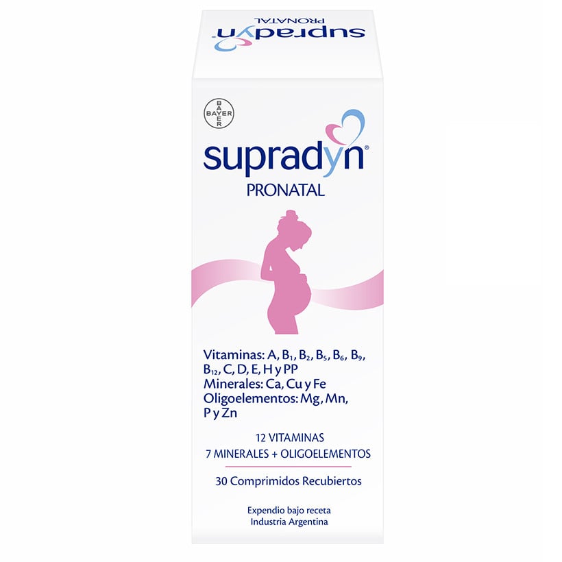 Supradyn Pronatal 30 Comprimidos Recubiertos