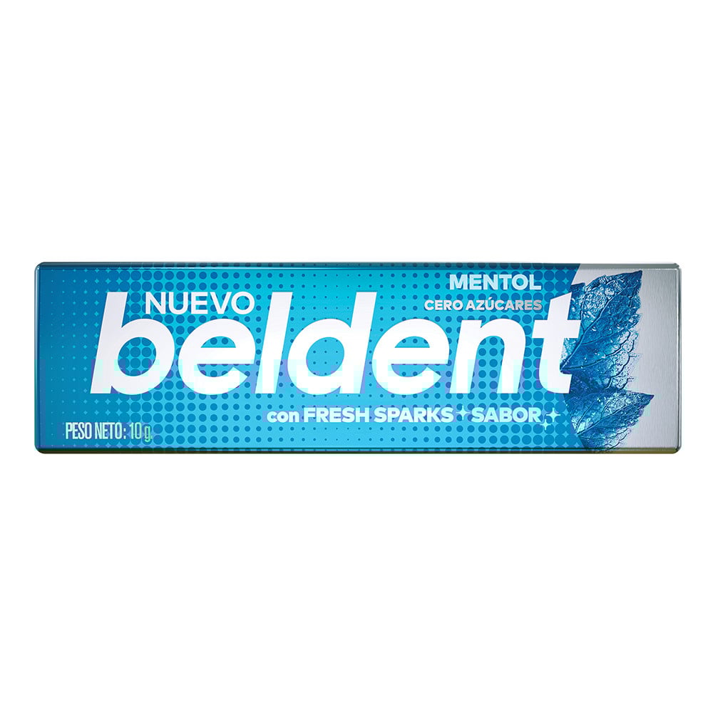 CHICLES BELDENT MENTOL