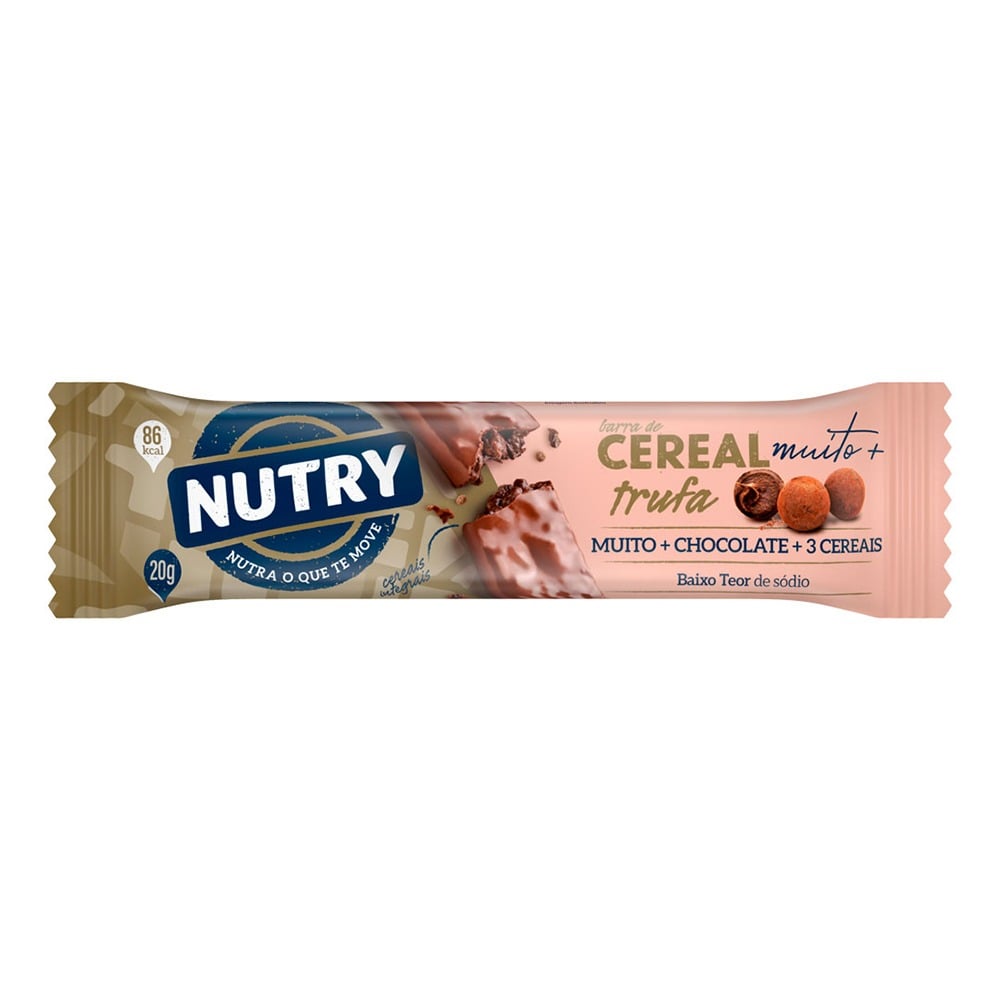 Barrita Nutry Cereal con Chocolate Trufa 20 G