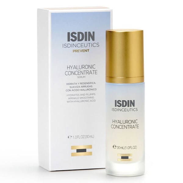 Sérum facial hidratante Isdin Isdinceutics Hyaluronic Concentrate con ácido hialurónico 30ml.