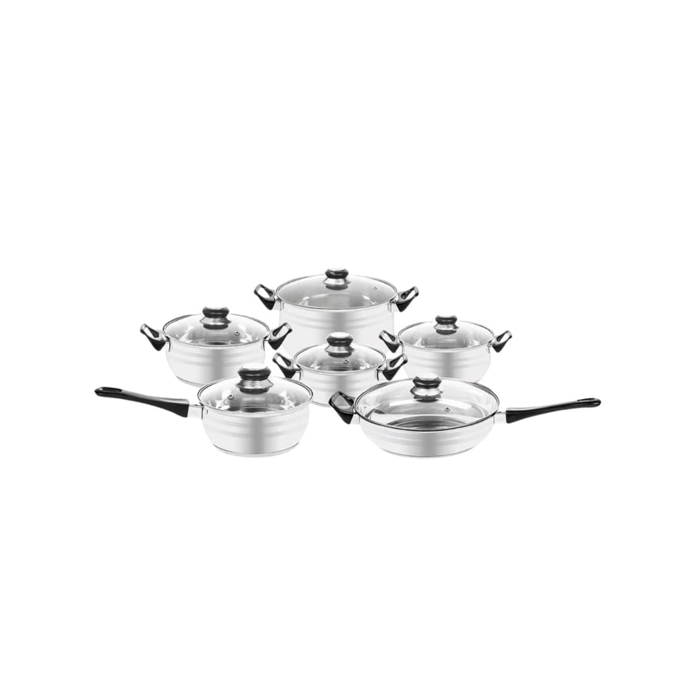 Juego de Batería de Cocina Zilan Acero Inoxidable 12 Piezas
