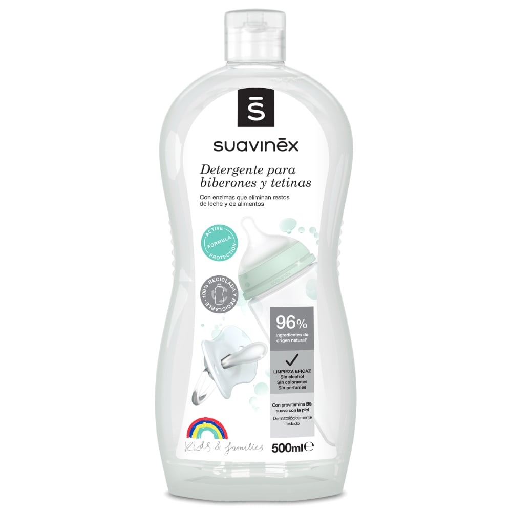 Detergente Suavinex para Mamaderas y Tetinas 500 ml