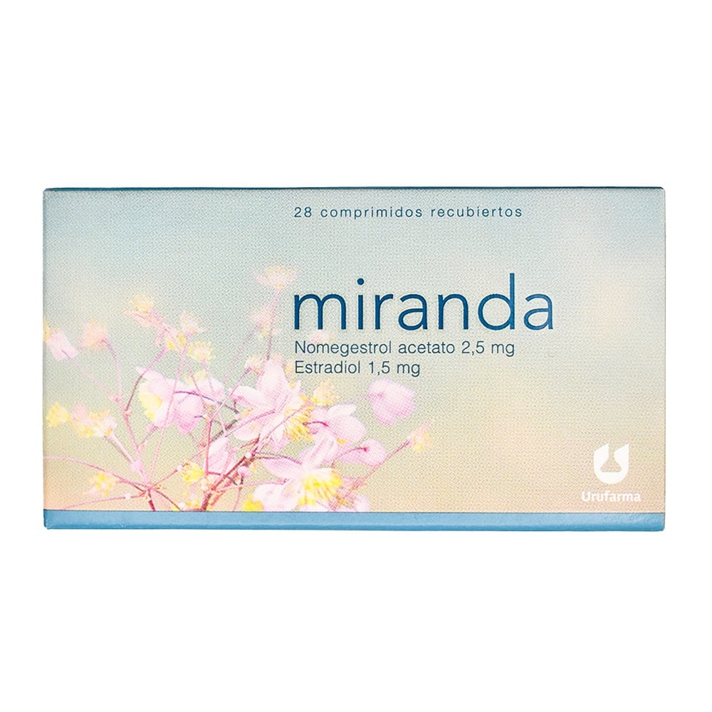 Miranda 28 Comprimidos Recubiertos