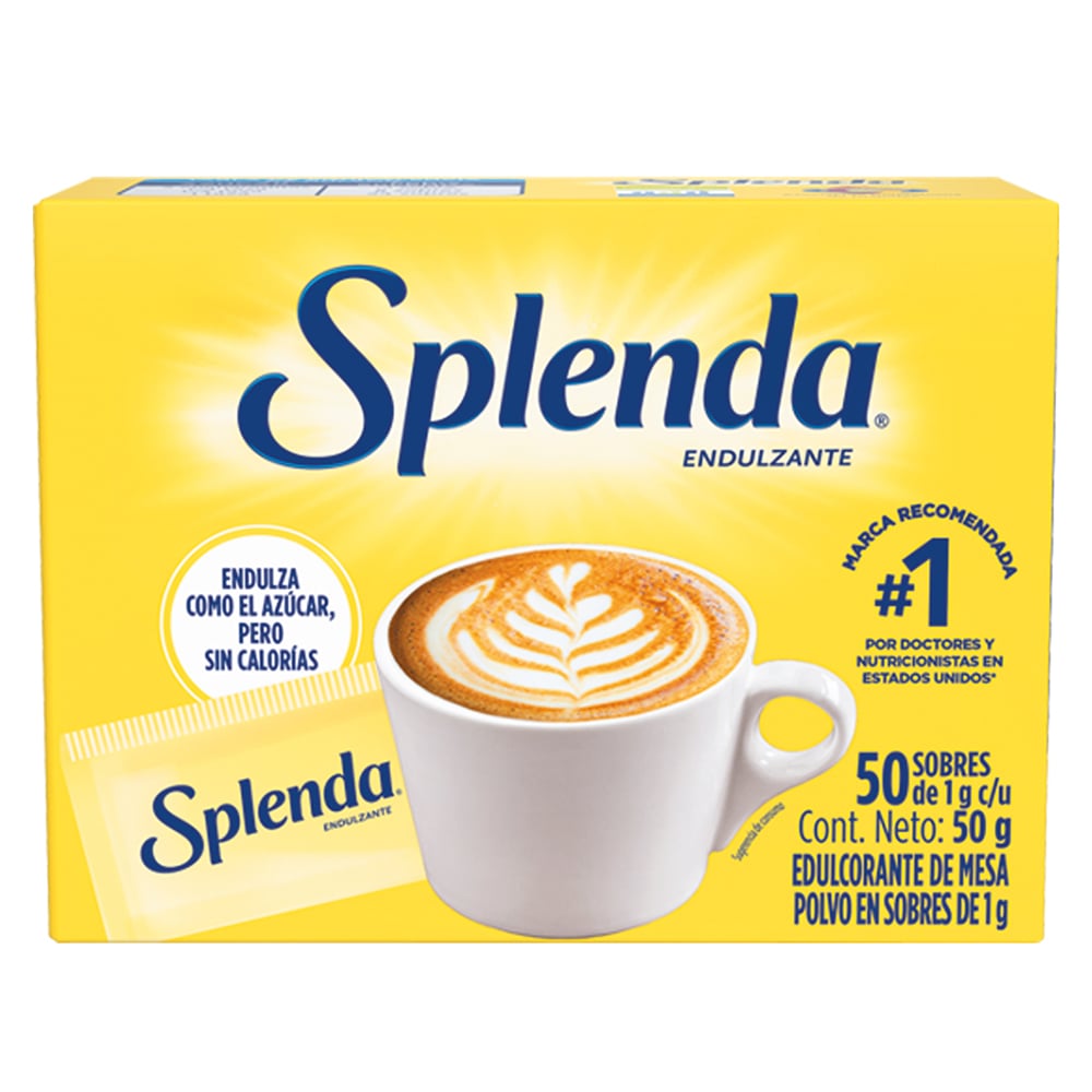 Edulcorante Splenda 50 Sobres
