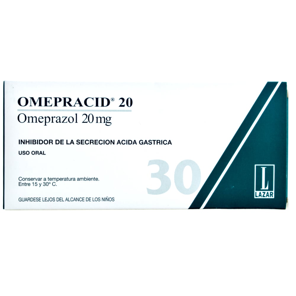 Omepracid 20 mg 30 Cápsulas Gastrorresistentes
