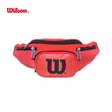 Riñonera Wilson con 4 Bolsillos Roja